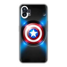 Чохол с Щітом Капітана Америки на Nothing Phone 1 – Яскраий Щит Капітана