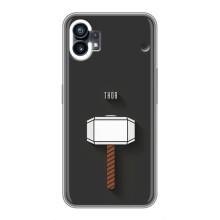Чехол Супергерои Марвел на Насинг Фон 1 (Молот Тора)