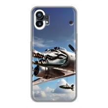 Чехол с мемом Тралалело тралала на Nothing Phone 1 – Бомбардиро крокодило