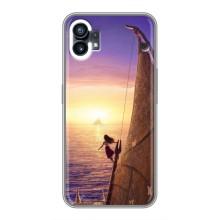 Чехол с мультфильмом Моана Nothing Phone 1 (Моана в море)