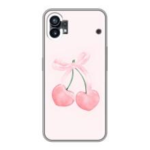Чехол с розовым рисунком для Nothing Phone 1 – Розовые вишни