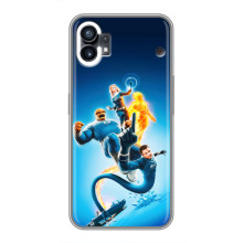 Чехол с принтом Фантастическая четверка для Nothing Phone 1 – Фантастическая четверка