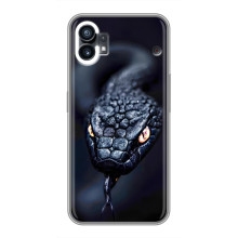 Чехол с картинкой «Хищники» для Nothing Phone 1 (Змея)