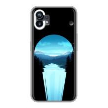 Літній Чохол на Nothing Phone 1 – Синій Водоспад