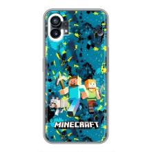 Чехлы для Nothing Phone 1 (Персонажи Майн Крафт) – Майнкрафт