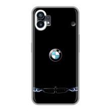 Силиконовый бампер с картинкой машины на Nothing Phone 1 – Черный BMW