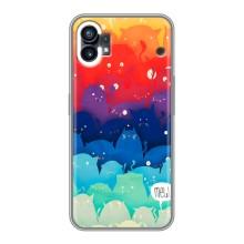 Силіконовий чохол з котиком для Nothing Phone 1 – Mew