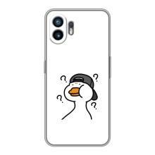 Бампер с принтом Мемы для Nothing Phone 2 – Непонимание