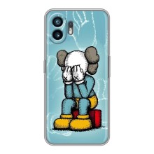 Чехлы для Nothing Phone 2 - Bearbrick Louis Vuitton (PREMIUMPrint) (Плач Bearbrick)