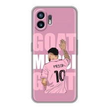 Чехлы Лео Месси в Майами на Nothing Phone 2 – GOAT MESSI