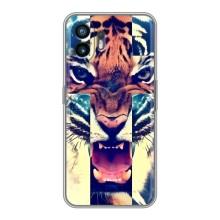Чехлы с изображением разных животных для Nothing Phone 2 (Яркий Тигр)