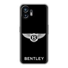 Чохли з тематикою "Круті машини" на Nothing Phone 2 – Logo Bentley