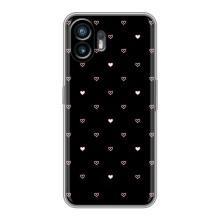 Чехлы с тематикой "Маленькие Сердечки" на Nothing Phone 2 – Маленькие сердечки