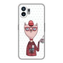 Чехол на тематику: Коты для Nothing Phone 2 – Кот аристократ