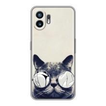 Чехол на тематику: Коты для Nothing Phone 2 – Модный кот