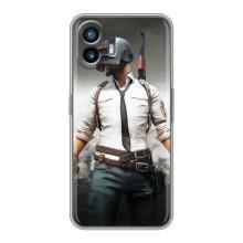 Чохол з картинкою "Герой Pubg" на Nothing Phone 2 – Пабг