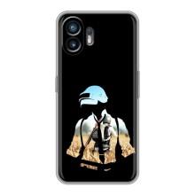Чохол з картинкою "Герой Pubg" на Nothing Phone 2 – Пубг мен
