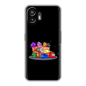 Чехол Амонг Ас для Nothing Phone 2 (AlphaPrint)