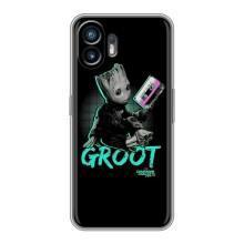 Чехол Супергерои Марвел на Насинг Фон 2 – Groot