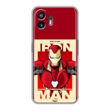 Чохол Супергерой Залізна Людина на Nothing Phone 2 – Iron man