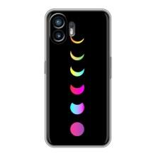 Чохол (ТПУ) з планетами на Nothing Phone 2 – Повнолуння