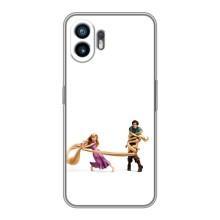 Чехол Рапунцель для Nothing Phone 2 – Рапунцель и Флин