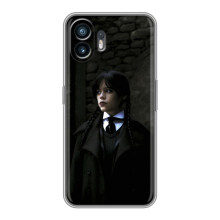 Чехол с дизайном Венздей 2 на Nothing Phone 2 – Уэнсдей в костюме