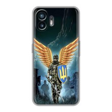 Чехол с украинским воином на Nothing Phone 2