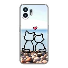 Силиконовые Чехлы Любимому человеку для Nothing Phone 2 – Котейки