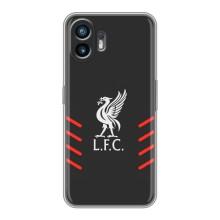 Силиконовые Чехлы принт Футбол на Nothing Phone 2 – Эмблема Liverpool