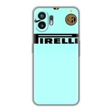 Силиконовые Чехлы принт Футбол на Nothing Phone 2 – Inter