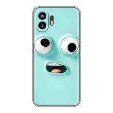 Чохли (ТПУ) (смішні стікери) для Nothing Phone 2 – мордочка