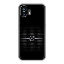 Силиконовый бампер с картинкой машины на Nothing Phone 2 – Mercedes