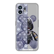 Силиконовый чехол для Nothing Phone 2 – Медведь Louis Vuitton