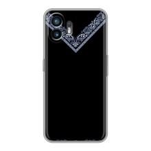 Силиконовый Чехол на Nothing Phone 2 – Воротник вышиванки