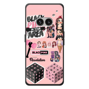 Чохли з картинкою для Nothing Phone (2a) Plus – BLACK PINK колаж