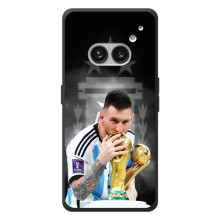 Чехлы для Nothing Phone (2a) Plus (Leo чемпион) (AlphaPrint) (Месси Чемпион)