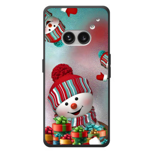 Чехлы на Новый Год Nothing Phone (2a) Plus – Снеговик в шапке