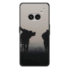 Чехлы на военную тематику для Nothing Phone (2a) Plus – Бой солдат