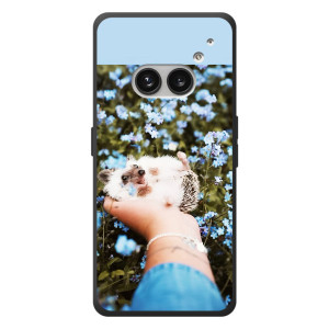 Чехлы с изображением разных животных для Nothing Phone (2a) Plus – Ежик на руках