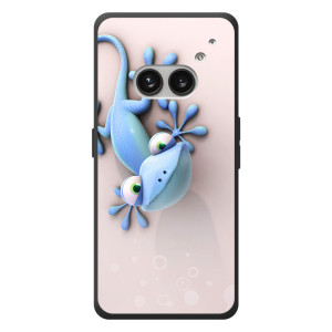 Чехлы с изображением разных животных для Nothing Phone (2a) Plus – Геккон
