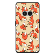 Чехлы с картинкой Лисички для Nothing Phone (2a) Plus (VPrint) – Лисички