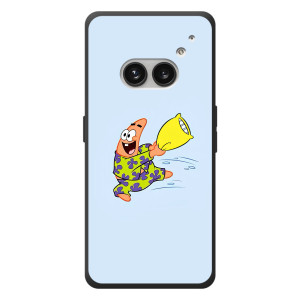 Чехлы с Патриком на Nothing Phone (2a) Plus – Патрик с подушкой