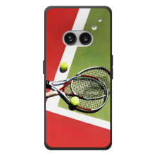 Чехлы с принтом Спортивная тематика для Nothing Phone (2a) Plus – Ракетки теннис