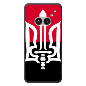 Чехлы УПА (Красно-Чёрный) на Nothing Phone (2a) Plus – Герб Украины