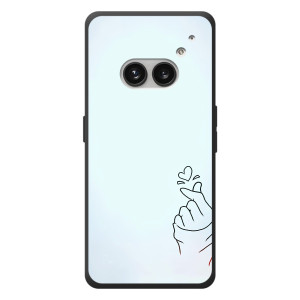 Чехлы (Знак сердечка) на Nothing Phone (2a) Plus – Сердце на голубом