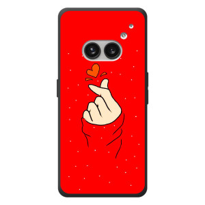 Чехлы (Знак сердечка) на Nothing Phone (2a) Plus – Сердце на красном
