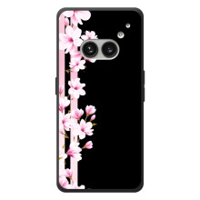 Чехол для 注册电话 (2а) Plus - с принтом (Дизайнерские) (AlphaPrint) (Цветочки)