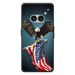 Чехол Флаг USA для Nothing Phone (2a) Plus – Орел и флаг