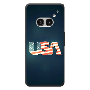 Чехол Флаг USA для Nothing Phone (2a) Plus – USA